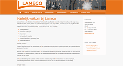 Desktop Screenshot of lameco.be